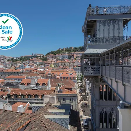 Downtown Apartment Santa Justa Lisbon Exterior photo